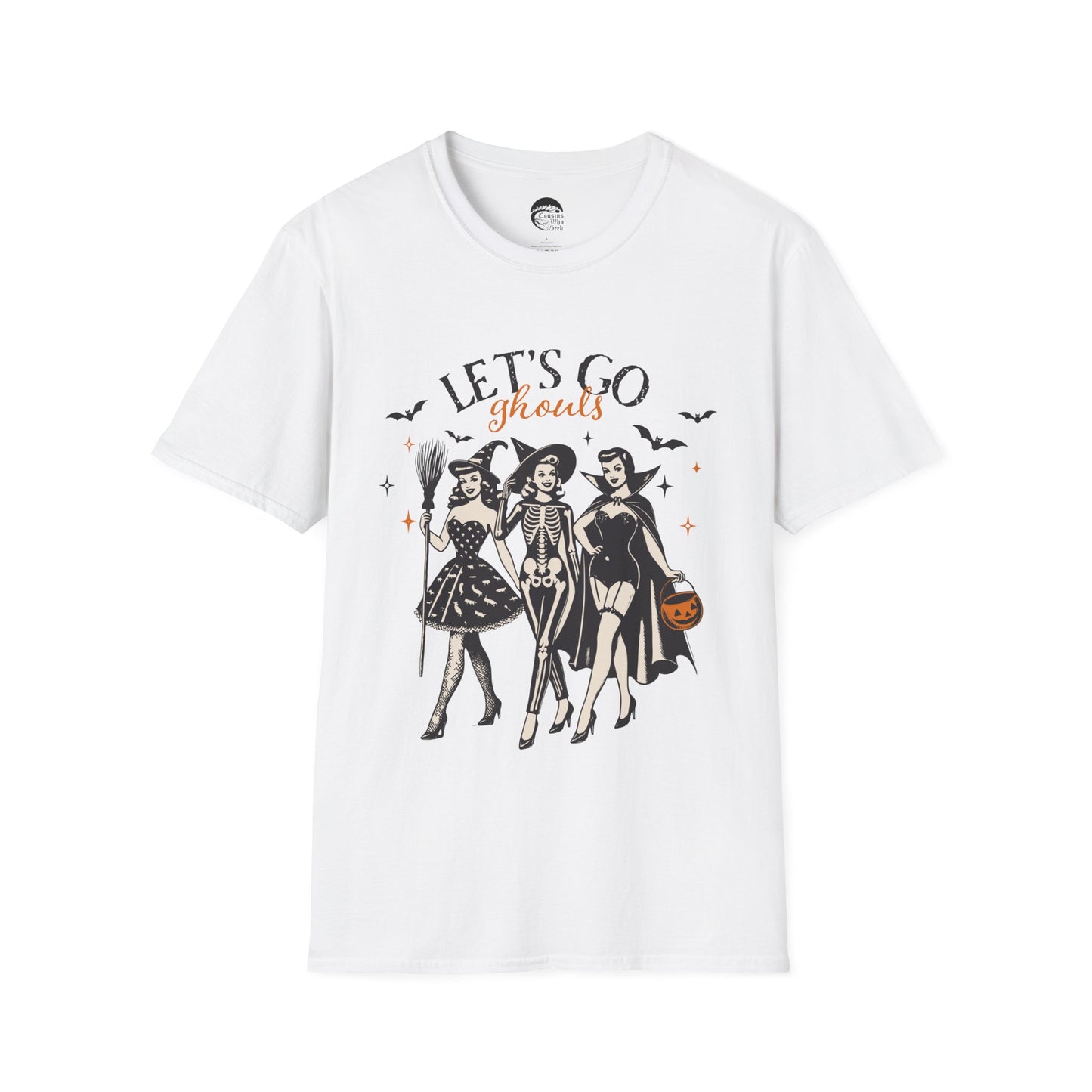 Let's Go Ghouls T-Shirt - Cousins Who Geek