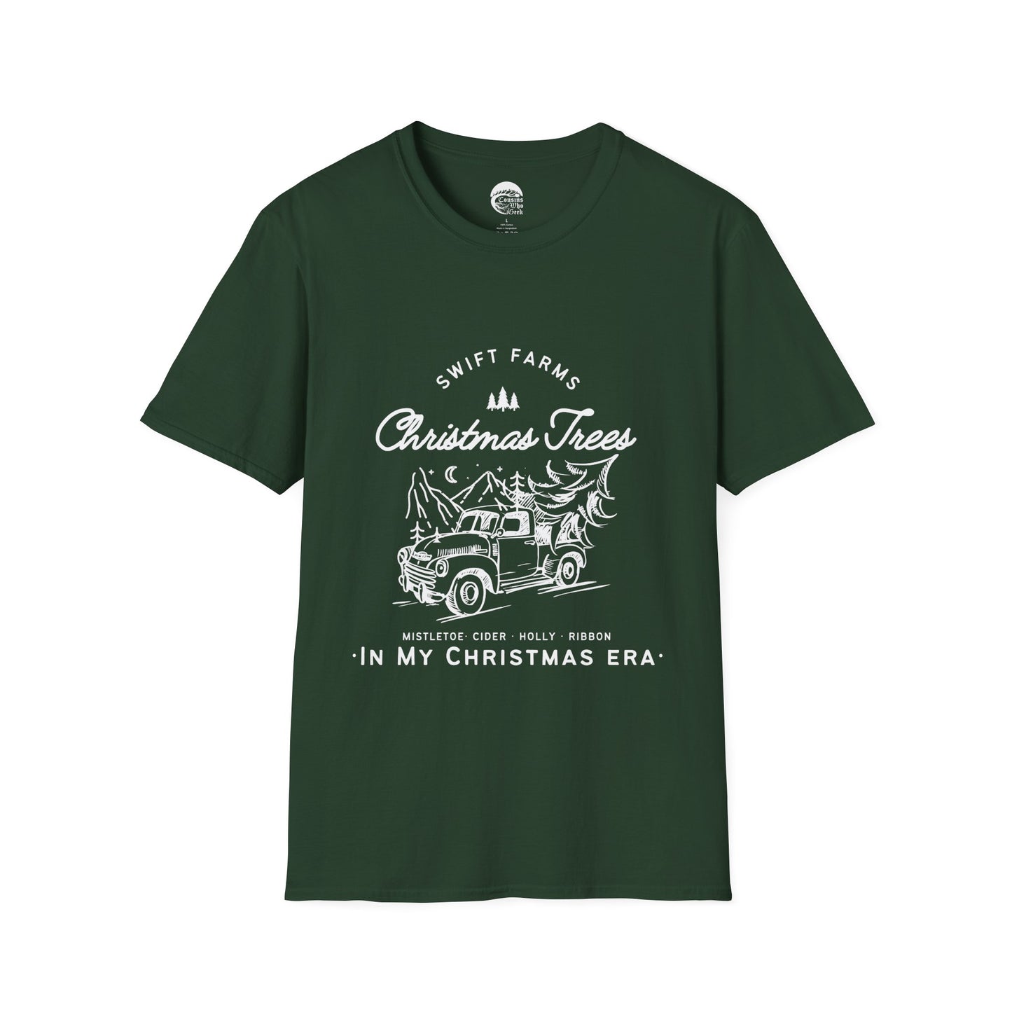 In My Christmas Era T-Shirt (Red & Green Variant)