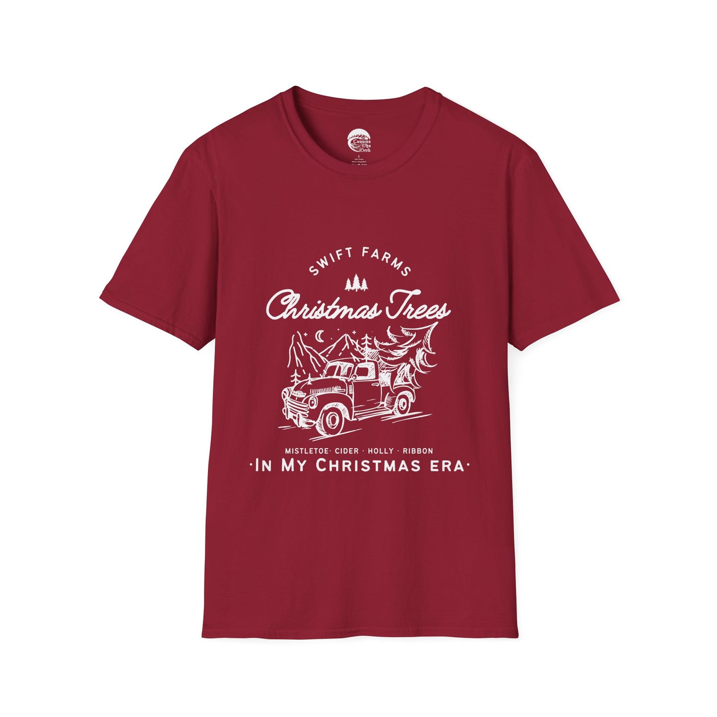 In My Christmas Era T-Shirt (Red & Green Variant)