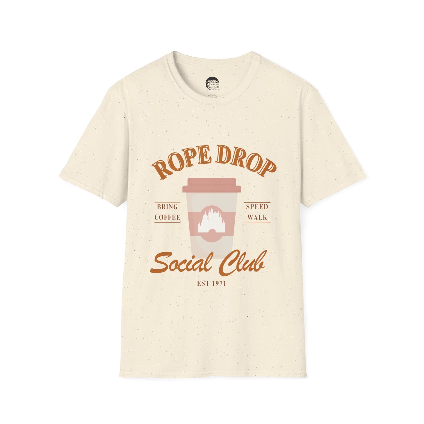 Rope Drop Social Club T-Shirt (Gildan 64000)