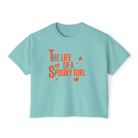 Life of a Spooky Girl Cropped Tee