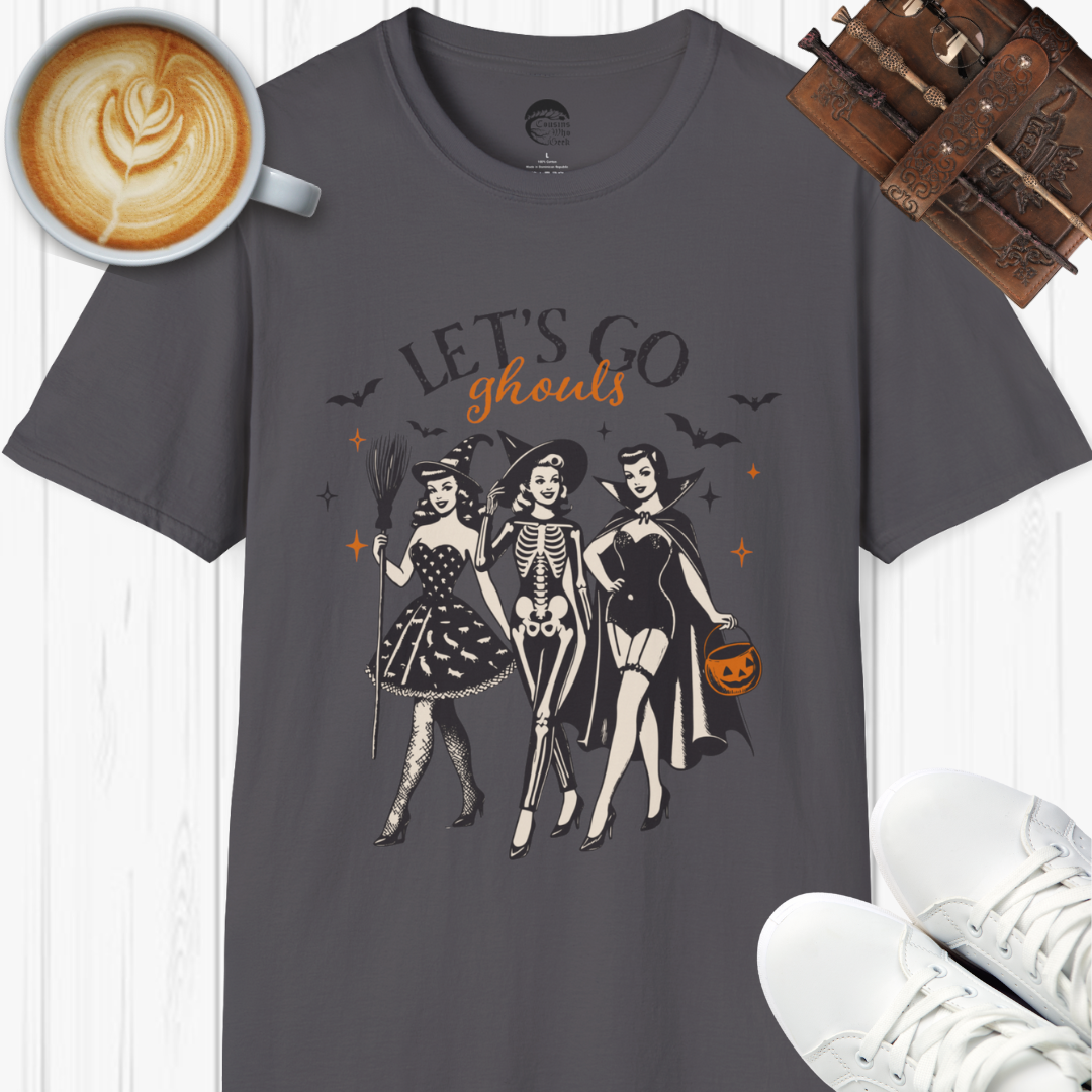 Let's Go Ghouls T-Shirt - Cousins Who Geek