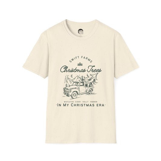In My Christmas Era T-Shirt (White and Natural Variants)