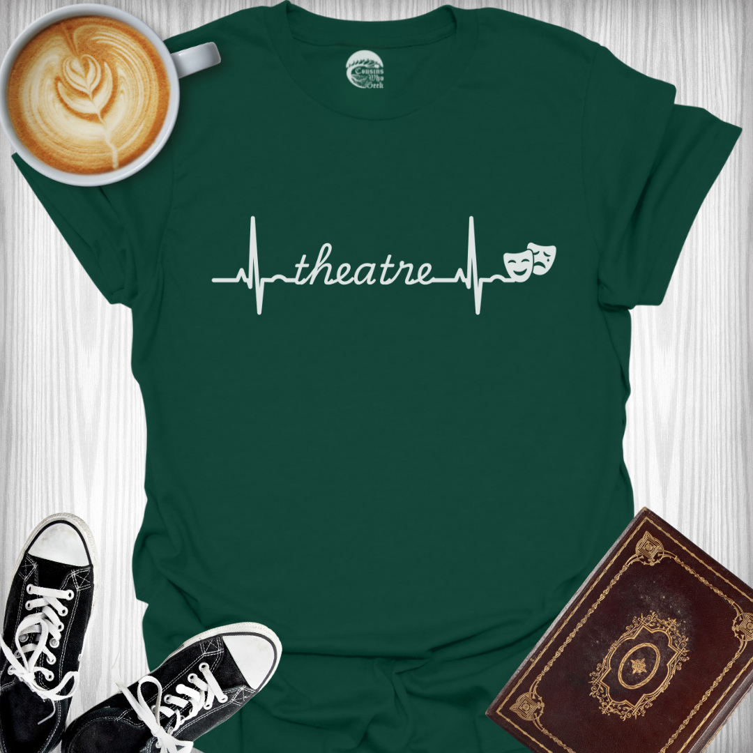 My Heart Beats for Theatre T-Shirt