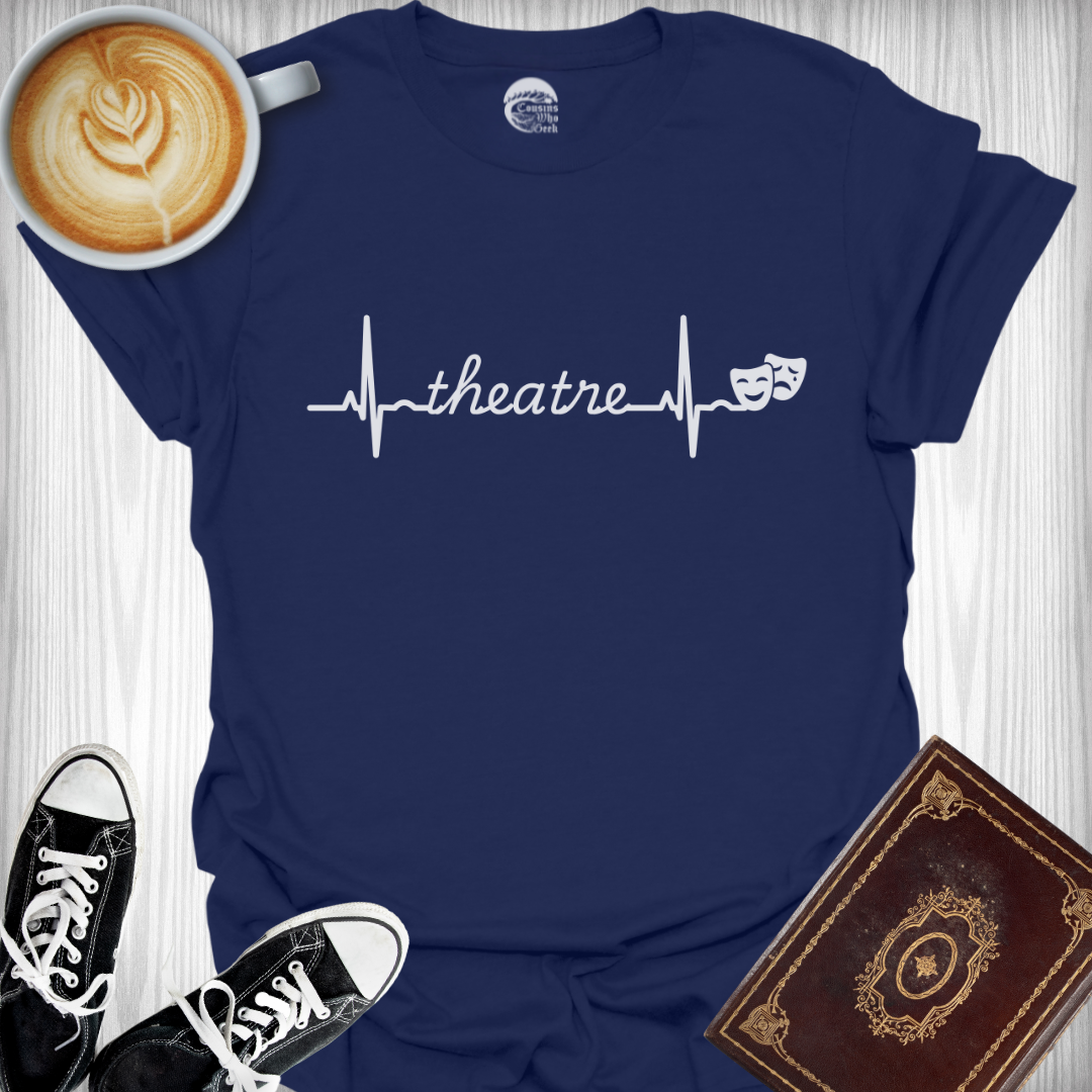 My Heart Beats for Theatre T-Shirt