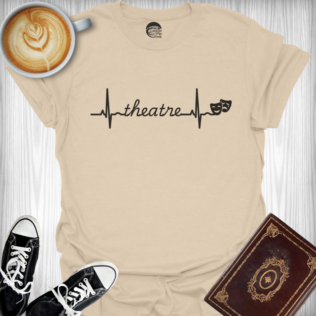 My Heart Beats for Theatre T-Shirt