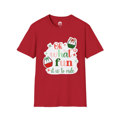 Oh What Fun It Is To Ride – Holiday Skyliner-Inspired T-Shirt