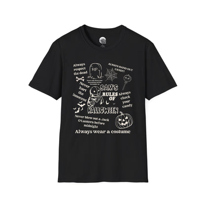 Rules of Halloween T-Shirt (Gildan 64000)
