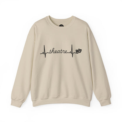 My Heart Beats for Theatre Sweatshirt