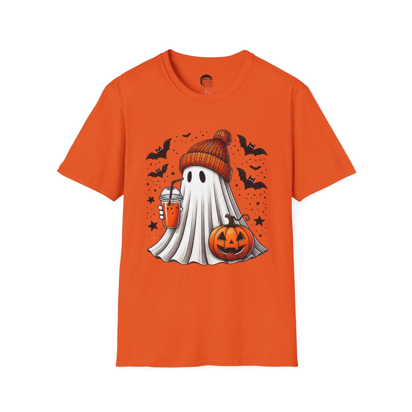 Pumpkin Spice Trick or Treat Ghost T-Shirt