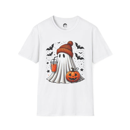 Pumpkin Spice Trick or Treat Ghost T-Shirt - Cousins Who Geek