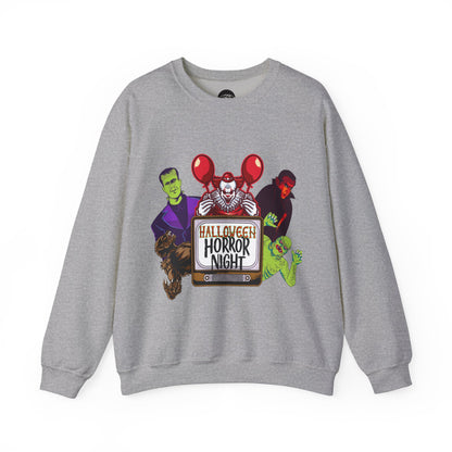 Halloween Horror Night Sweatshirt, - Cousins Who Geek