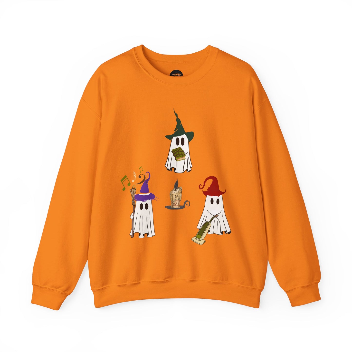 Ghostly Witch Sisters Crewneck Sweatshirt