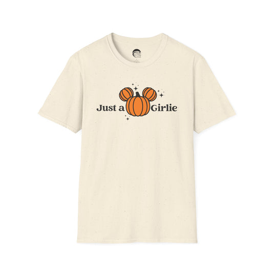 Just a Halloween Girlie T-Shirt (Gildan 64000)