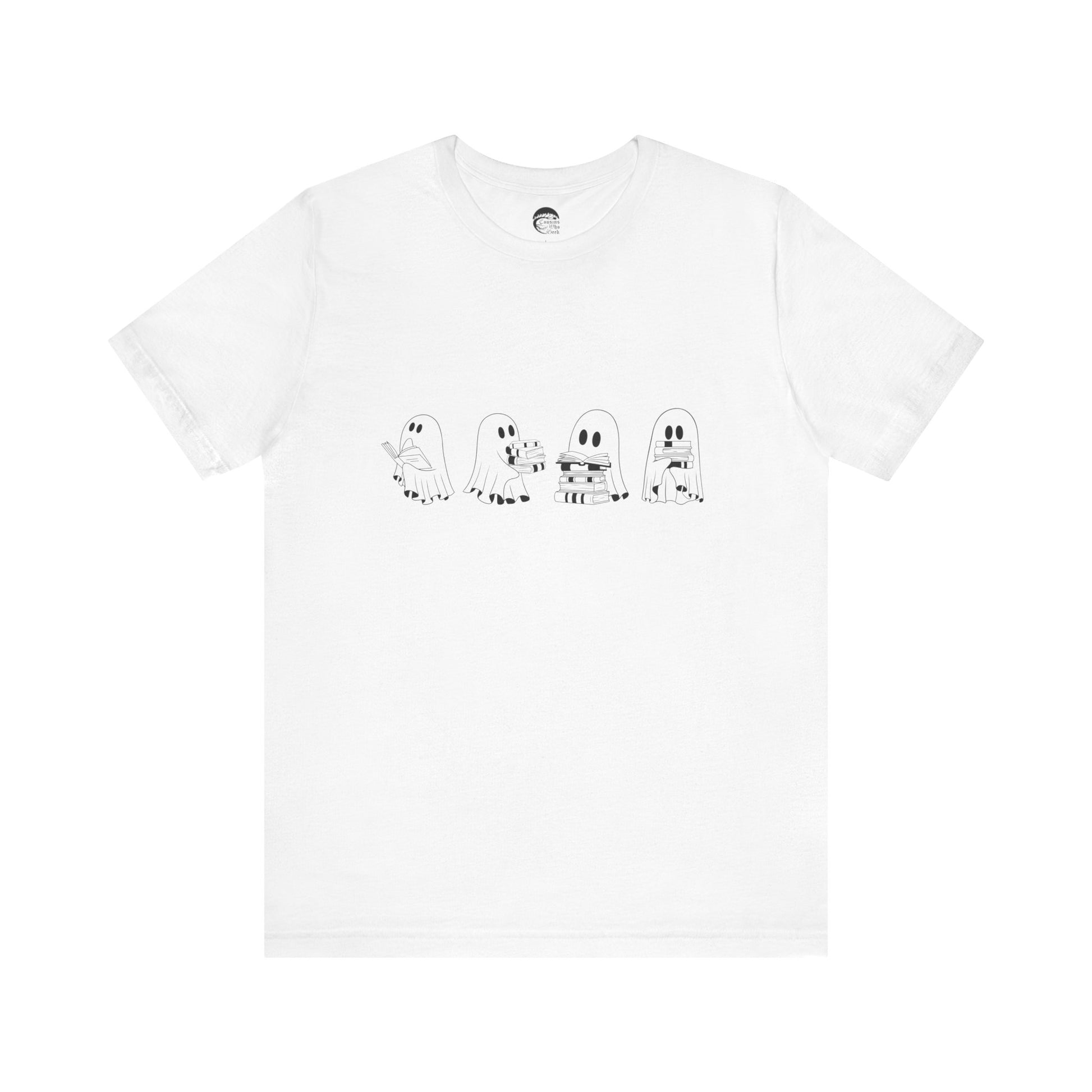 BOOk Club Ghost T-Shirt - Cousins Who Geek