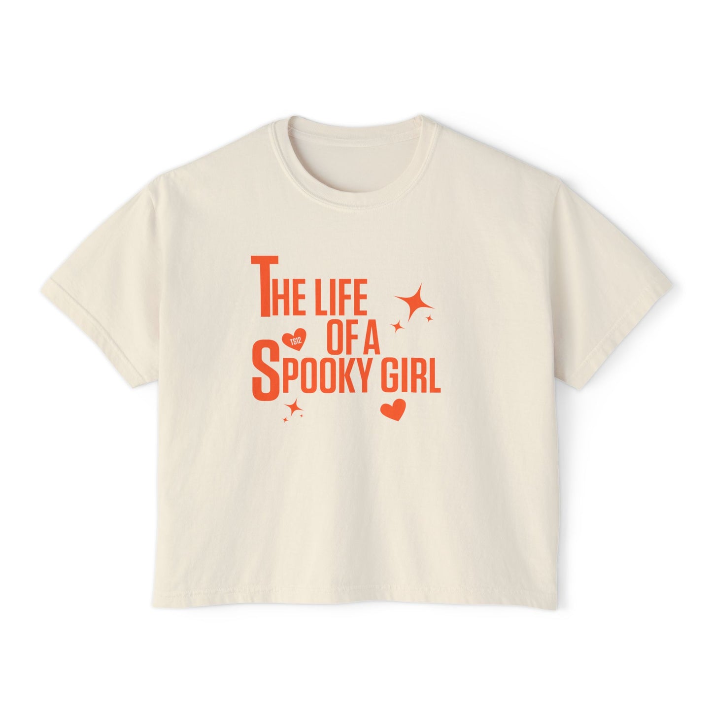 Life of a Spooky Girl Cropped Tee