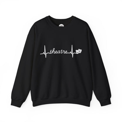 My Heart Beats for Theatre Sweatshirt