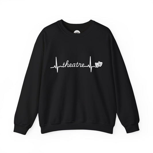 My Heart Beats for Theatre Sweatshirt