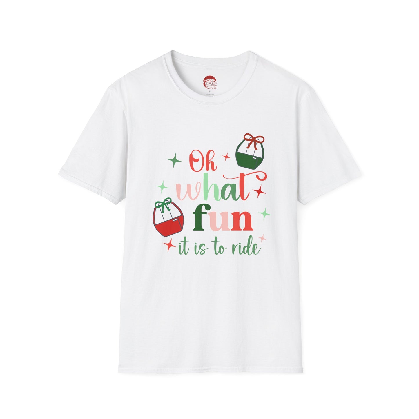 Oh What Fun It Is To Ride – Holiday Skyliner-Inspired T-Shirt