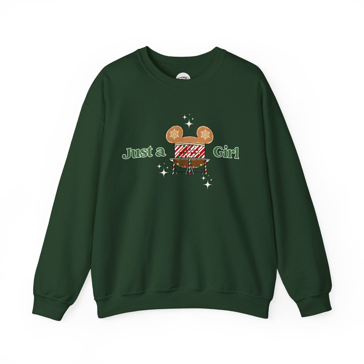 Just an Studios  Holiday Girl Gingerbread Sweatshirt