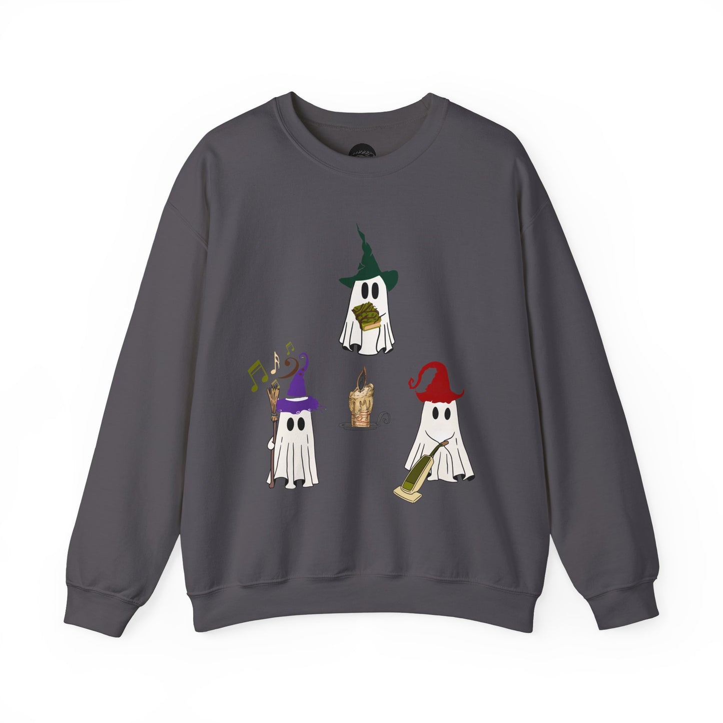 Ghostly Witch Sisters Crewneck Sweatshirt