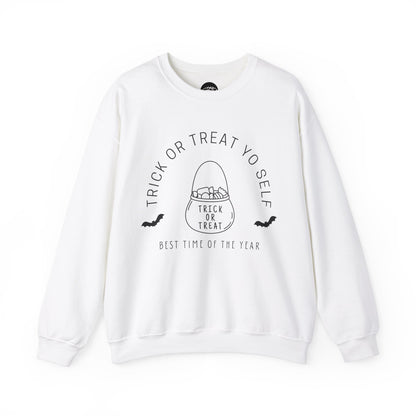 Trick or Treat Yo Self Sweatshirt - Cousins Who Geek