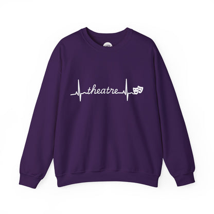 My Heart Beats for Theatre Sweatshirt