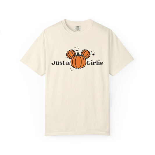 Just a Halloween Girlie T-shirt