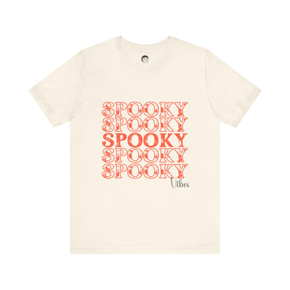 Spooky Vibes Vintage Style Tee - Cousins Who Geek