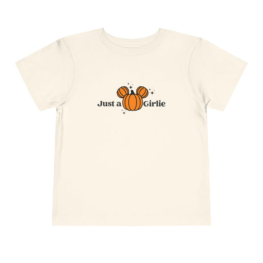 Just a Halloween Girlie Toddler Tee