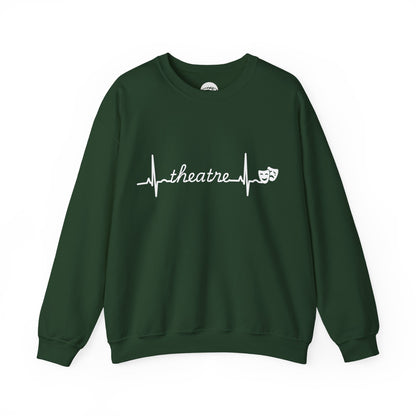 My Heart Beats for Theatre Sweatshirt