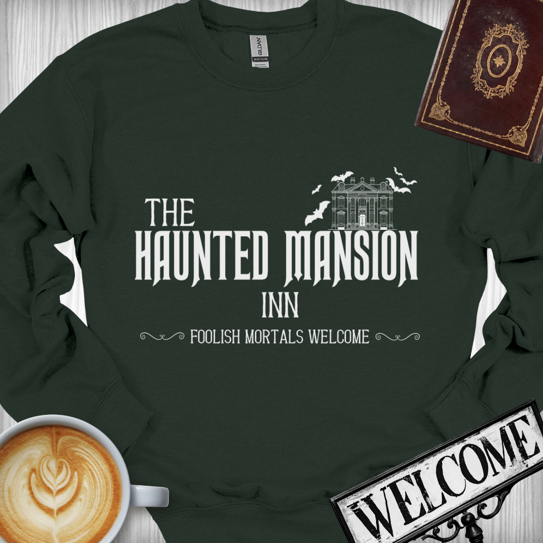 Haunted Mansion Inn Crewneck Sweatshirt - Cousins Who Geek