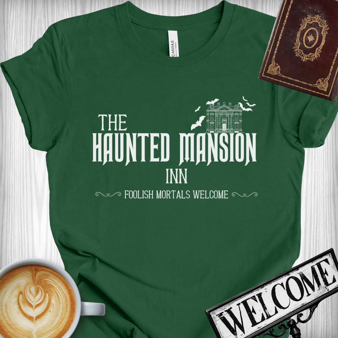 Haunted Mansion Inn Tee - Cousins Who Geek