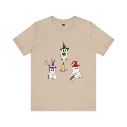 Ghostly Witch Sisters T-Shirt - Cousins Who Geek