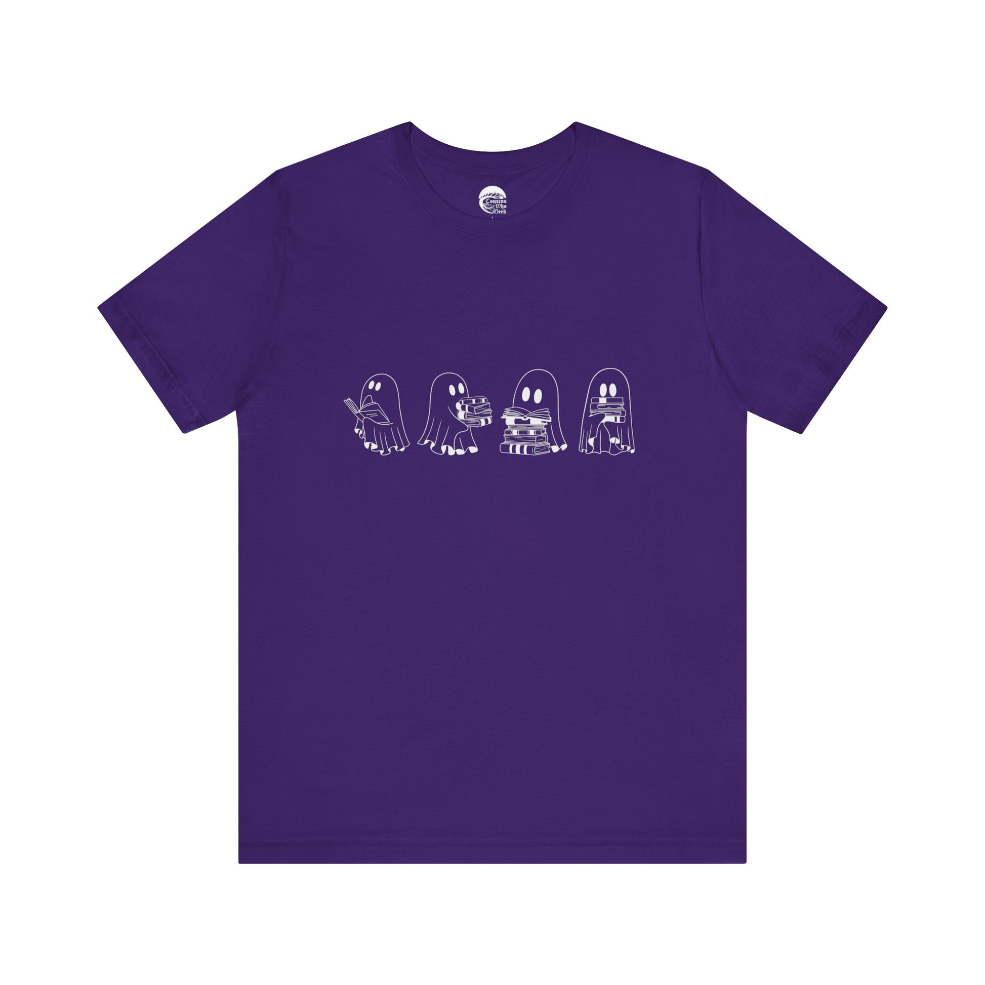 BOOk Club Ghost T-Shirt - Cousins Who Geek