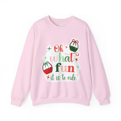 Oh What Fun It Is To Ride – Holiday Skyliner-Inspired Sweatshirt