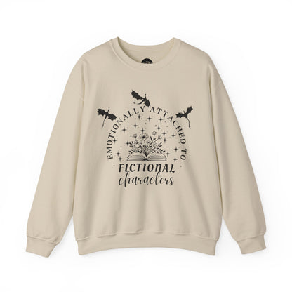 Emotionally Attached to Fictional Characters Sweatshirt