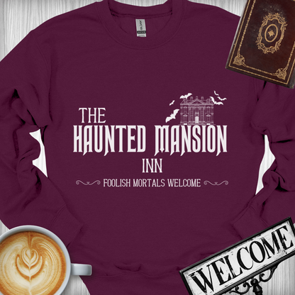 Haunted Mansion Inn Crewneck Sweatshirt - Cousins Who Geek