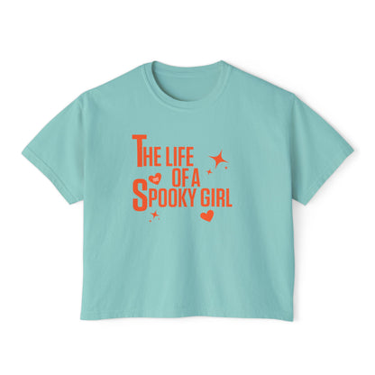 Life of a Spooky Girl Cropped Tee