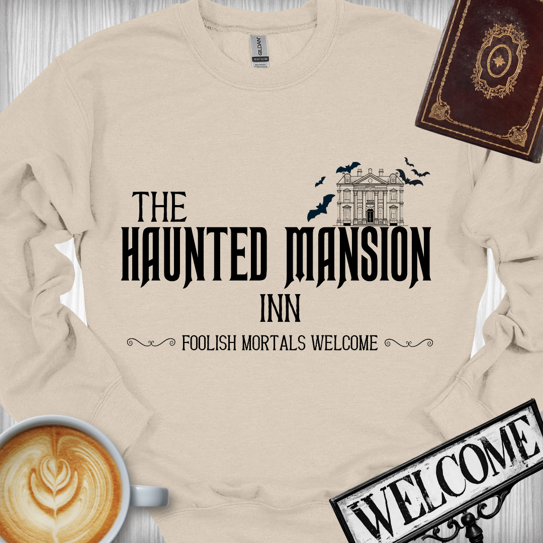 Haunted Mansion Inn Crewneck Sweatshirt - Cousins Who Geek