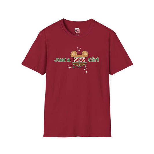 Just a Studios  Holiday Girl Gingerbread TShirt