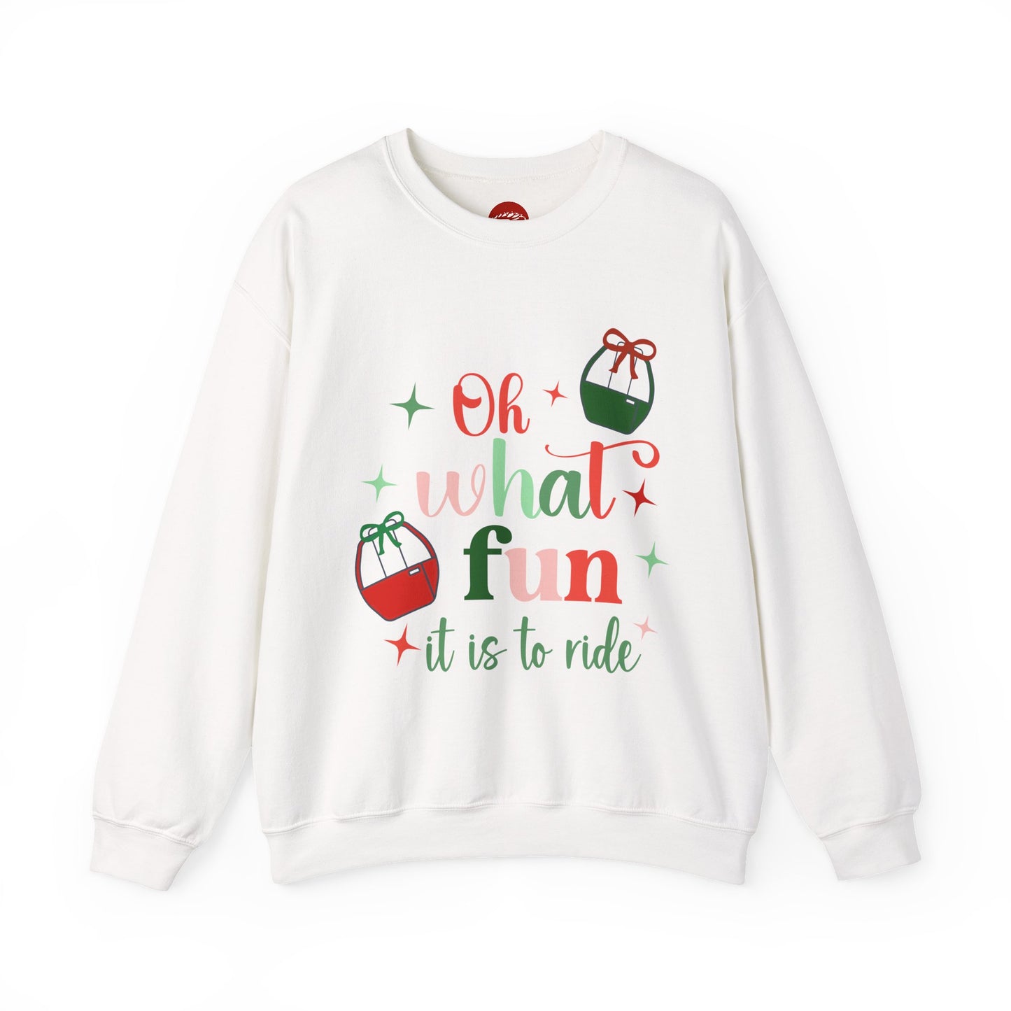 Oh What Fun It Is To Ride – Holiday Skyliner-Inspired Sweatshirt