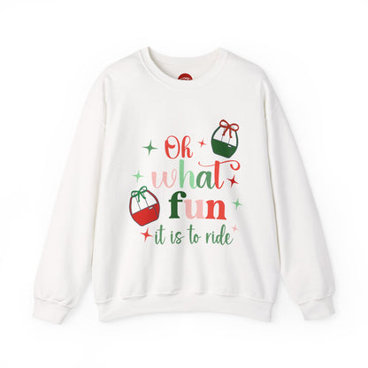 Oh What Fun It Is To Ride – Holiday Skyliner-Inspired Sweatshirt