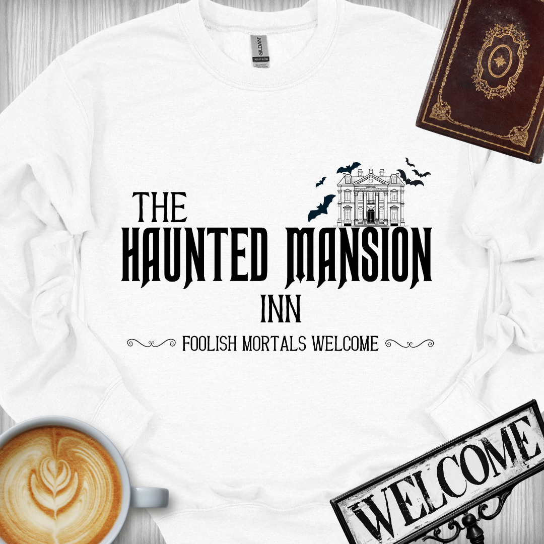 Haunted Mansion Inn Crewneck Sweatshirt - Cousins Who Geek