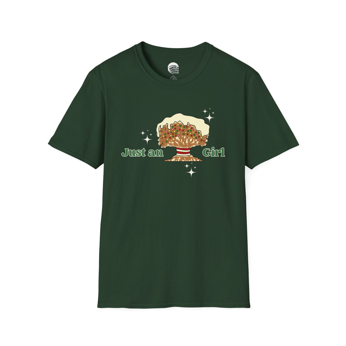 Just a DAK  Holiday Girl Gingerbread Sweatshirt