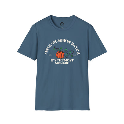 Linus' Pumpkin Patch T-shirt (Gildan 64000)