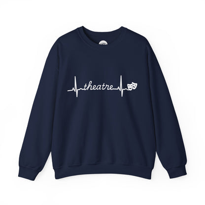 My Heart Beats for Theatre Sweatshirt