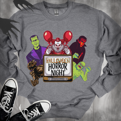 Halloween Horror Night Sweatshirt, - Cousins Who Geek