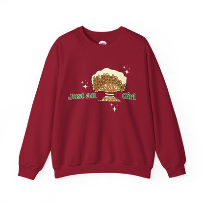 Just an DAK  Holiday Girl Gingerbread Sweatshirt