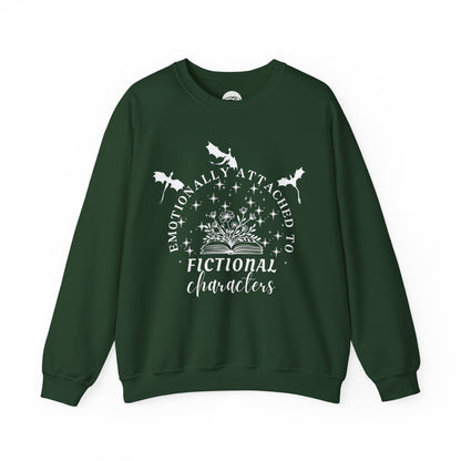 Emotionally Attached to Fictional Characters Sweatshirt
